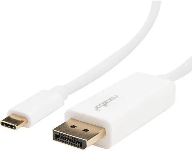 Alt view image 9 of 13 - Rocstor 6ft / 2m USB Type C to DisplayPort Cable - USB C to DP Cable - 4K 60Hz