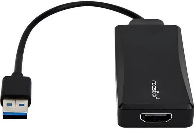 Alt view image 11 of 14 - Rocstor Premium Usb To Hdmi Adapter - Usb 3.0 To Hdmi External Usb Video Graphics Adapter - Resolutions Up To 1920X1200 1080P- 1X Usb 3