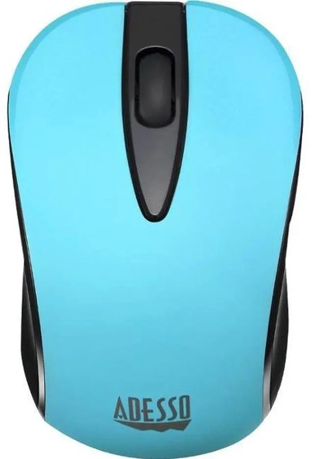 Alt view image 10 of 10 - ADESSO iMouse S70L ADESSO BLUE NEON COLOR  2.4GHZ WIRELESS OPTICAL MINI MOUSE