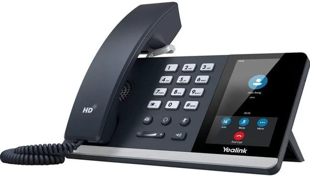 Yealink T55A IP Phone - Corded - Corded - Classic Gray - Newegg.ca