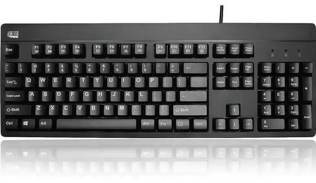 Alt view image 19 of 20 - Adesso Ip67 Rated Waterproof, Antimicrobial Multimedia Usb Keyboard With 2X Pri