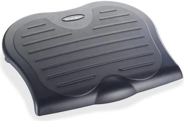Alt view image 12 of 20 - Kensington Footrest w/Nonskid Surface 21-1/8"x14-3/16"x3-1/2-5" Black 56152