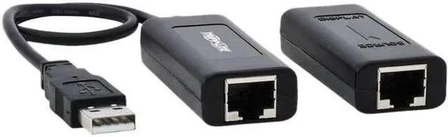 Alt view image 9 of 20 - Tripp Lite USB Over Cat5/Cat6 Extender Kit 1-Port with PoC USB 2.0 164 ft. (B203