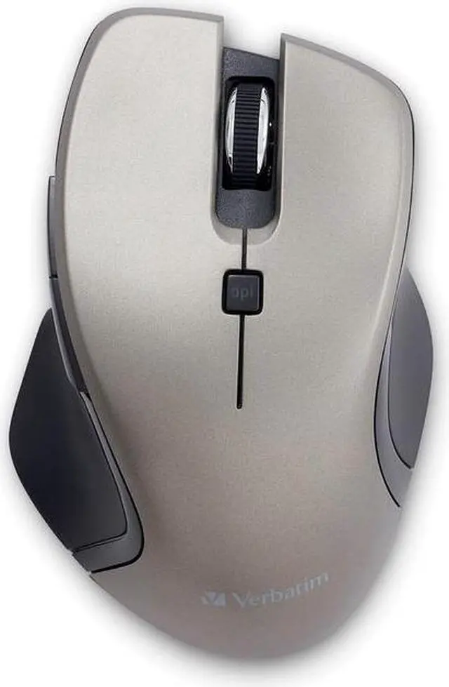 Alt view image 10 of 20 - Verbatim USB-C Wireless Blue LED Mouse Graphite 70245