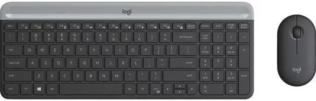 Alt view image 17 of 20 - Logitech MK470 Slim Wireless Combo 920009437