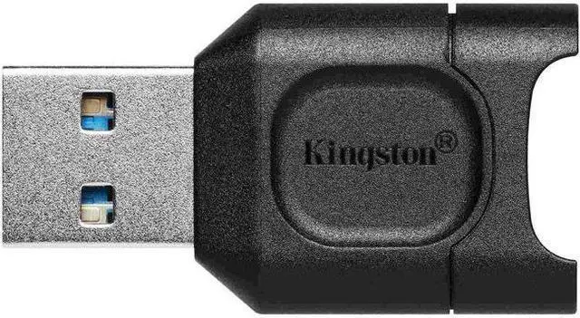 Alt view image 7 of 17 - Kingston MobileLite Plus USB 3.2 microSDHC/SDXC UHS-II Card Reader (MLPM)