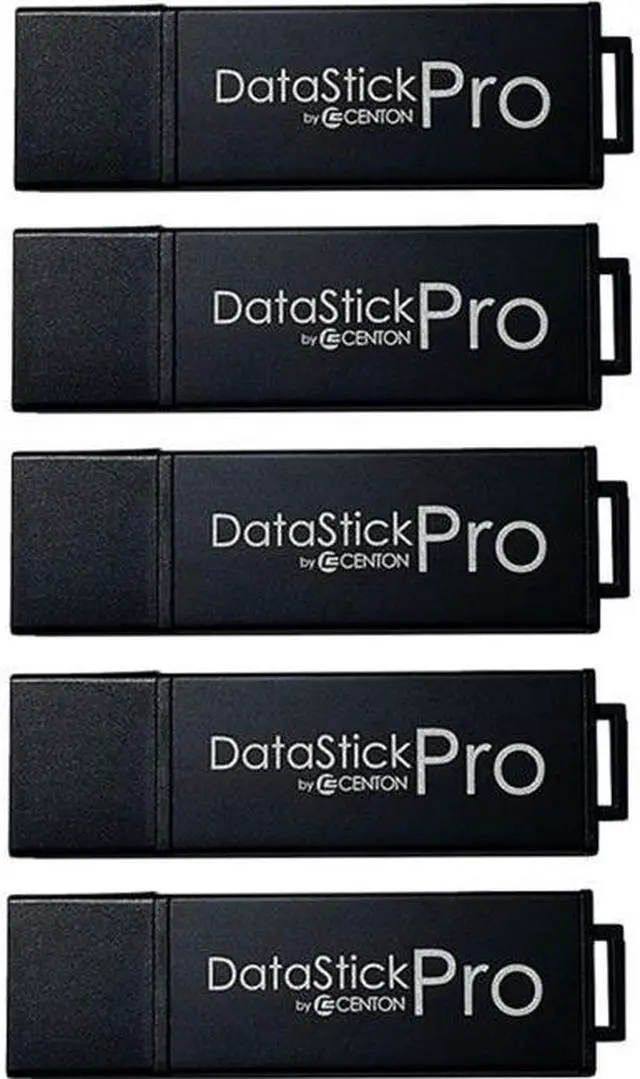 Alt view image 10 of 14 - Centon S1-U3P6-64G-5B Valuepack Usb 3.0 Datastick Pro (Black) , 64Gb, 5 Pack