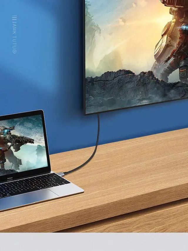 Alt view image 10 of 13 - 240W USB 5.0 Cable 8K 80Gbps For Thunderbolt 5 Fast Charging USB C to C Data Transfer Cable Support 8K Display for laptop 20013-0.5m