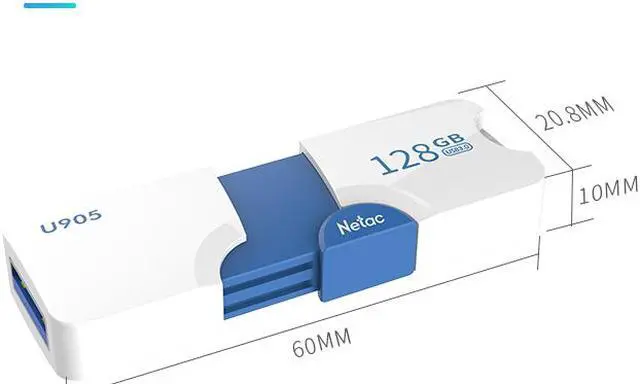 Alt view image 3 of 5 - Netac U905 USB Flash Drive 256G 128G 64G 32G 2-in-1 USB 3.0 Thumb Drive Memory Sticks Mini USB Drives High Speed OTG U Disk for Type-C Smartphone, MacBook, Tablet, Chromebook Pixel-32GB