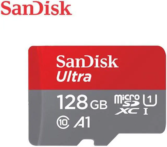 Alt view image 2 of 12 - SanDisk SDSQUA4-128G-GN6MN DCM 128GB 8pin microSDXC r120MB/s C10 U1 A1 UHS-I SanDisk Ultra microSDXC Memory Card w/out Adapter