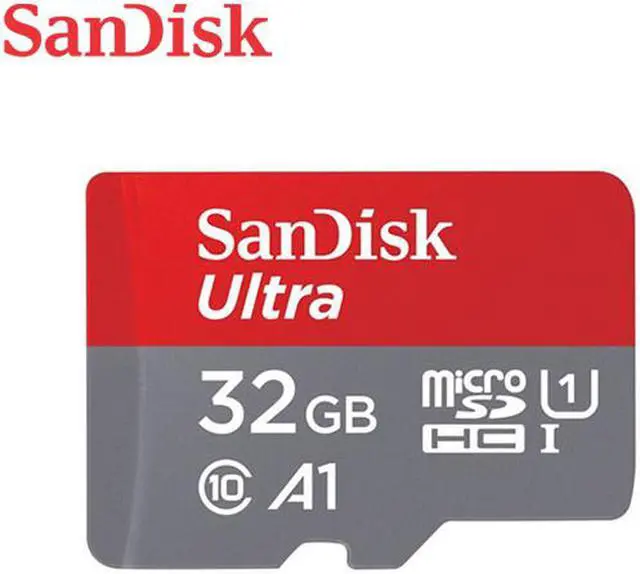 Alt view image 3 of 8 - SanDisk SDSQUA4-032G-GN6MN CVL 32GB 8pin microSDHC r120MB/s C10 U1 A1 UHS-I SanDisk Ultra microSDHC Memory Card w/out Adapter