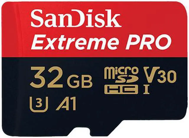 Main image of Sandisk A1 32GB Extreme PRO micro SDHC Card + Adapter 100MB/s V30 UHS-I U3