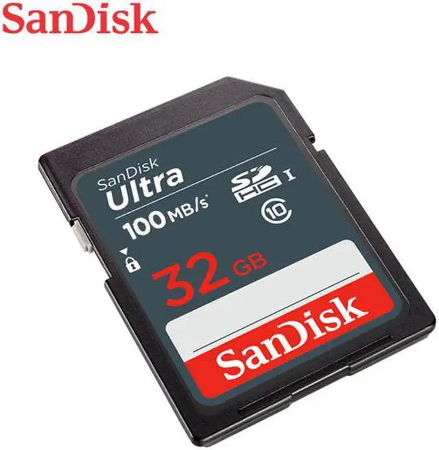 Main image of SanDisk Ultra 32GB Class 10 UHS-I SDXC Memory Card Speed up to 100MB/s HD Video (SDSDUNR-032G-GN3IN)
