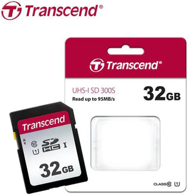 Alt view image 3 of 8 - 32GB Transcend 300S SDHC UHS-I SD Memory Card CL10 95MB/sec