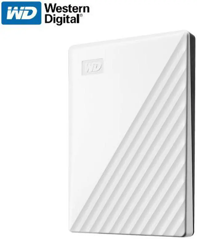Alt view image 4 of 6 - WD 2TB My Passport Portable Storage External Hard Drive USB 3.2 for PC/MAC White (WDBYVG0020BWT-WESN)