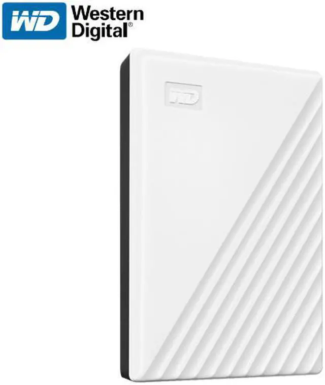 Alt view image 2 of 6 - WD 2TB My Passport Portable Storage External Hard Drive USB 3.2 for PC/MAC White (WDBYVG0020BWT-WESN)