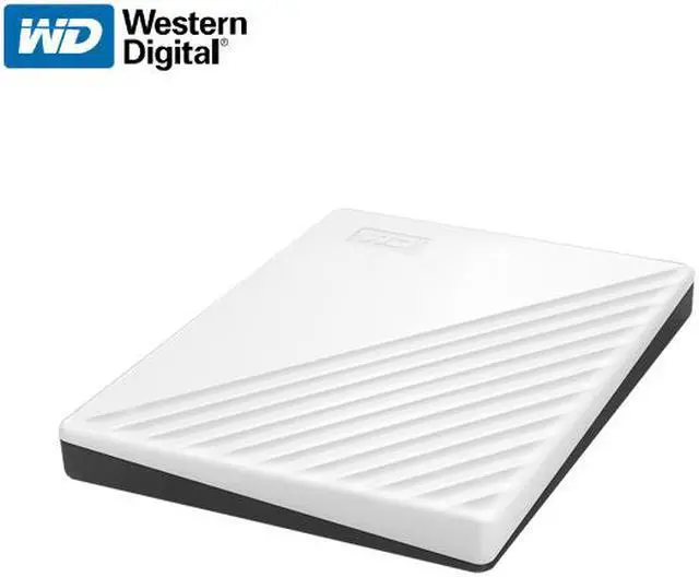 Alt view image 5 of 6 - WD 2TB My Passport Portable Storage External Hard Drive USB 3.2 for PC/MAC White (WDBYVG0020BWT-WESN)