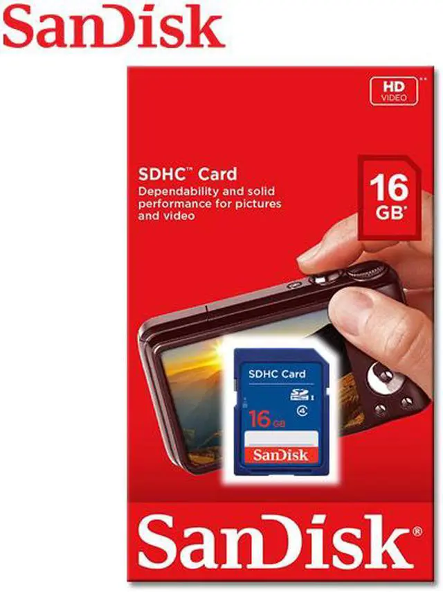 Alt view image 5 of 6 - SanDisk 16GB Secure Digital High-Capacity (SDHC) Flash Card Model SDSDB-016G-B35