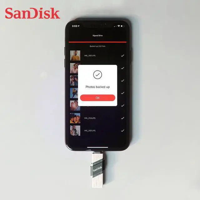 Alt view image 8 of 15 - SanDisk SDIX90N-256G-GN6NE MAI 256GB USB 3.1 Lightning iXpand Flash Drive Flip Silver/Blue