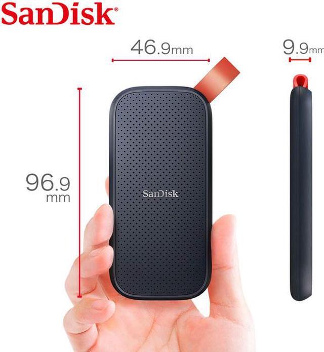 Alt view image 5 of 16 - SanDisk 480GB Portable SSD Solid State Drives USB 3.2 USB-C (SDSSDE30-480G-G25)