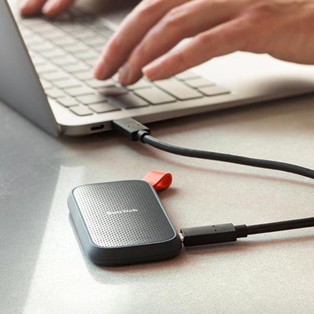 Alt view image 7 of 16 - SanDisk 480GB Portable SSD Solid State Drives USB 3.2 USB-C (SDSSDE30-480G-G25)