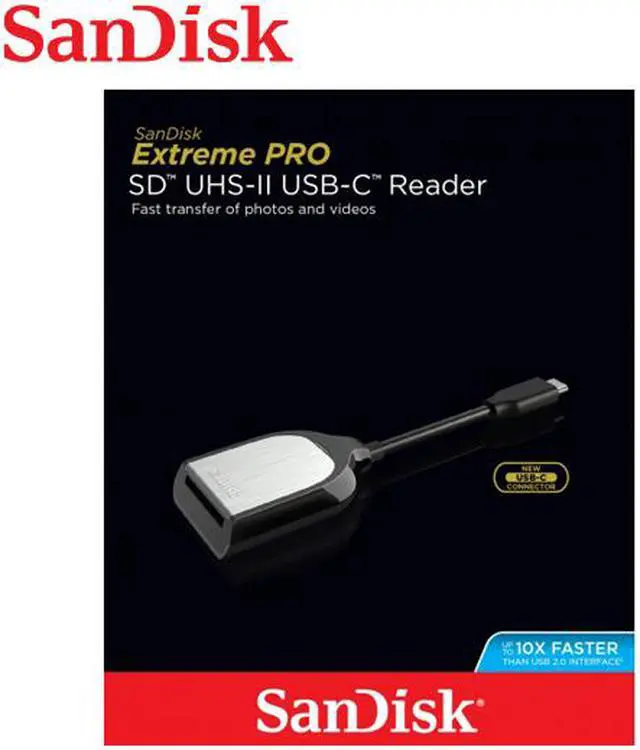 Alt view image 6 of 7 - SanDisk Extreme Pro USB 3.0 SD Card Reader (SDDR-409-A46)