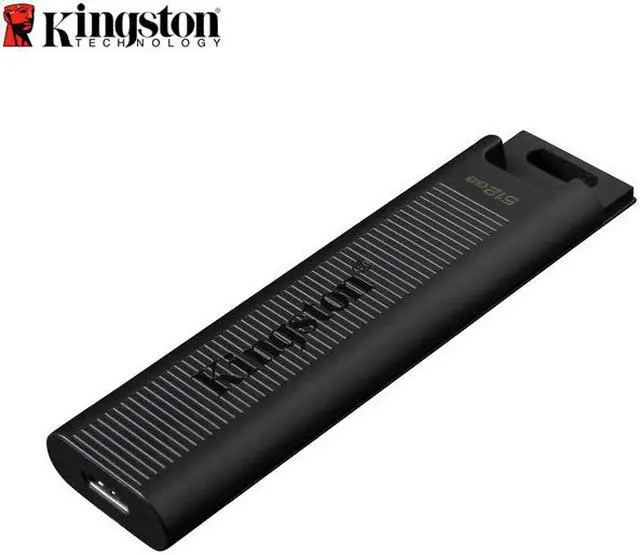 Alt view image 4 of 20 - Kingston DataTraveler Max 512GB USB 3.2 Gen 2 Type-C Flash Drive Up to 1,000MB/s read speed DTMAX/512GB