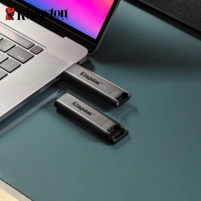 Alt view image 6 of 20 - Kingston DataTraveler Max 256GB USB 3.2 Gen 2 Type-C Flash Drive Up to 1,000MB/s read speed DTMAX/256GB