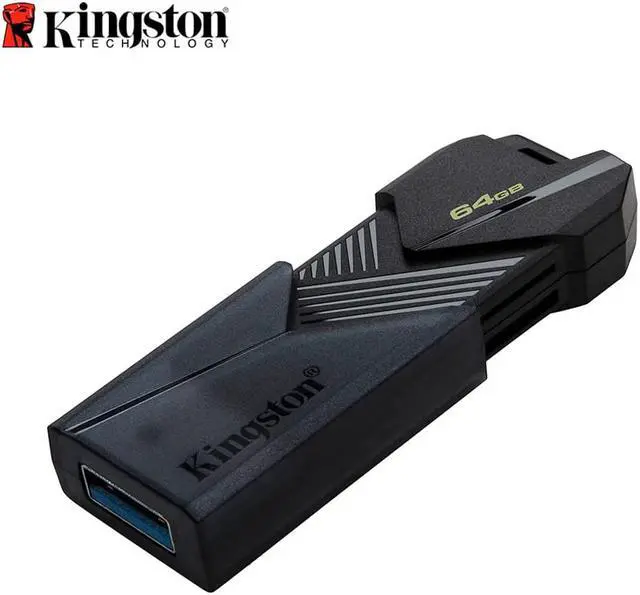 Alt view image 4 of 7 - Kingston DataTraveler Exodia Onyx 64GB USB 3.2 Gen 1 Type A Flash Drive DTXON/64GB