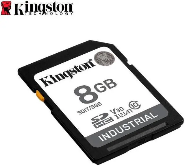 Alt view image 2 of 3 - Kingston 8GB Industrial SD Memory Card UHS-I U3 V30 A1 Ideal for Extreme Conditions SDIT/8GB