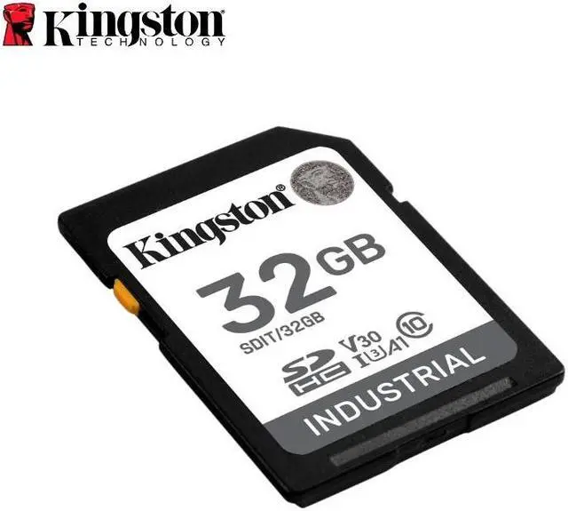 Alt view image 2 of 3 - Kingston 32GB Industrial SD Memory Card UHS-I U3 V30 A1 Ideal for Extreme Conditions SDIT/32GB