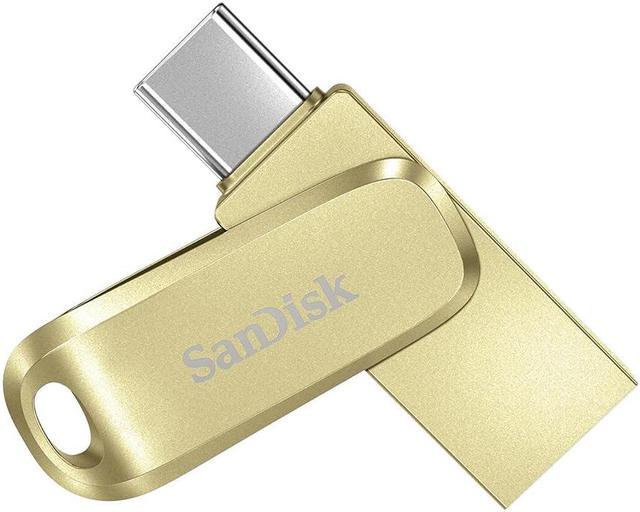 SanDisk 128GB Ultra Dual Drive Luxe USB Type-C USB 3.2 Gen 1 Flash Drive  [GOLD] SDDDC4-128G-G46GD