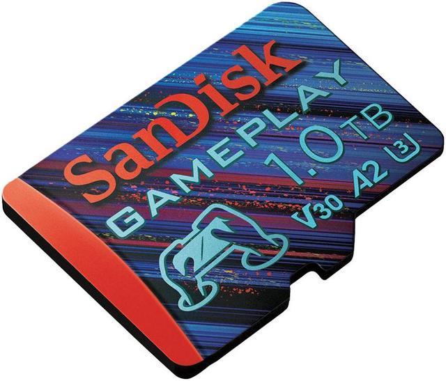 SanDisk 1TB GamePlay microSD Card for Mobile and Handheld Console Gaming  SDSQXAV-1T00-GN6XN