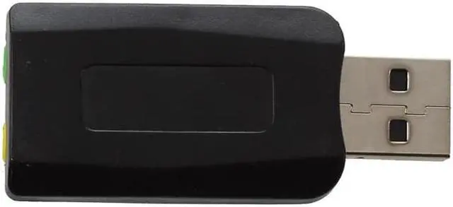 Alt view image 4 of 5 - 3D Audio Sound Card miniphone Earphone Adapter