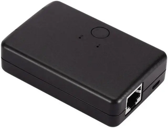 Alt view image 4 of 5 - 2 Port Rj45 Lan Hub Network Switch Box Computer Ethernet Internet Adapter Rj45 Splitter Switch