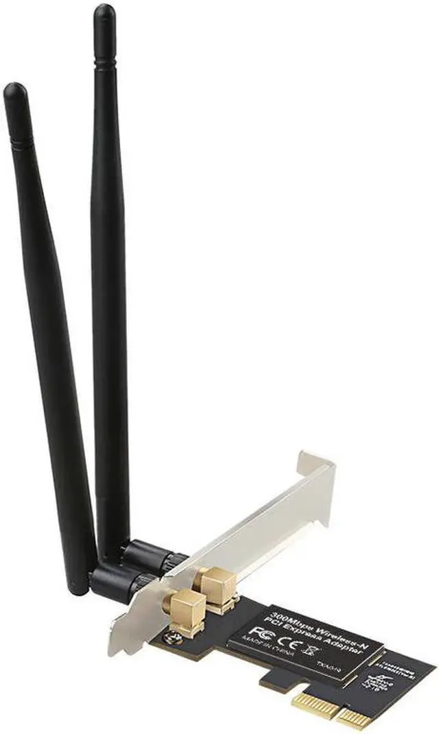 Main image of Desktop PCIe WIFI wireless 300Mbps lan network card pci express wi fi adapter Realtek 8192EE chip