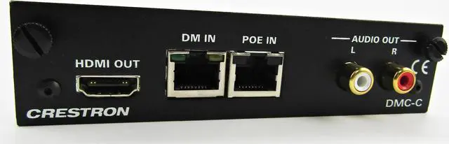 Alt view image 2 of 4 - Crestron DMC-C
PoDM
PoH