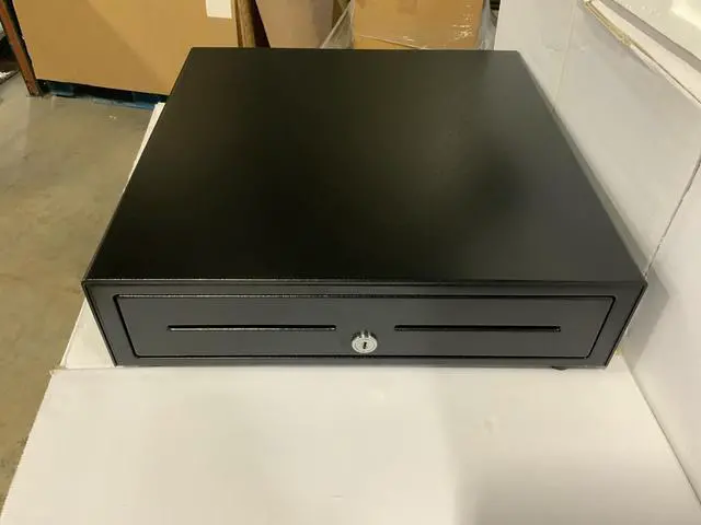 Alt view image 2 of 6 - APG-Container-SP VB554A-BL1616 16 x 16 in. Standard Duty Vasario USB I - F 5 Bill x 5 Coin Front Cable Require, Black