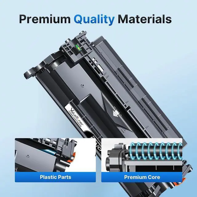 Alt view image 5 of 6 - Valuetoner 58A Toner (with Chip) Compatible for HP 58A Toner Cartridge Black CF258A for HP 58X CF258X Work with HP Laserjet Pro MFP M428fdw M404dn M404n M404dw M428fdn M430f M406dn Printer (2-Black)