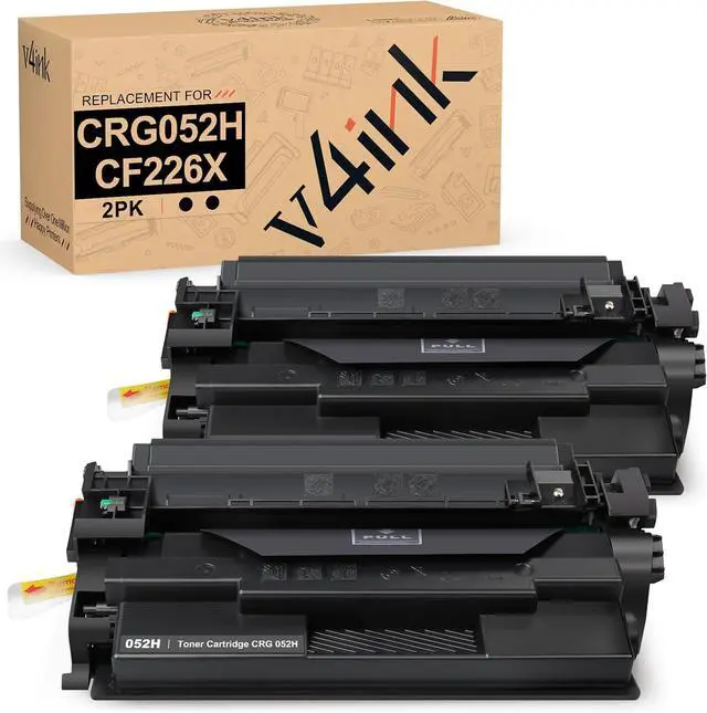 Main image of v4ink Compatible CRG052H Toner Cartridge Replacement for Canon 052 052H Toner Cartridge HP 26X CF226X High Yield Black Ink for Canon ImageCLASS MF421dw MF424dw MF426dw MF429dw LBP214dw LBP215dw 2-Pack