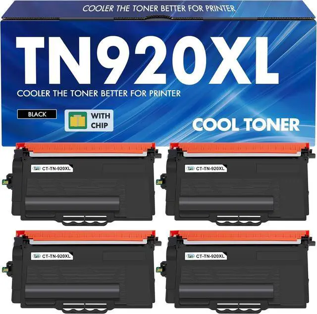 Main image of TN920XL TN920 Toner Cartridge Compatible Replacement for Brother TN 920 920XL TN920XXL TN920UXXL TN-920XL for HL-L6210DW HL-L6210DWT HL-L5210DW HL-L5210DN HL-L5210DWT Printer High Yield 4 Pack
