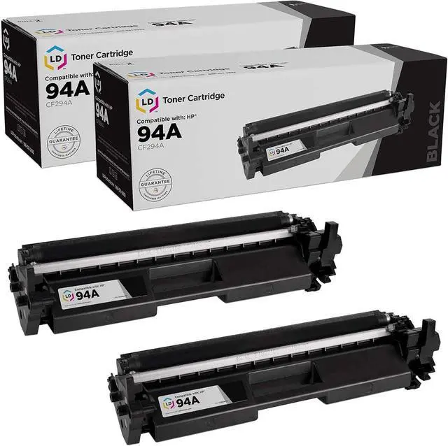 Main image of LD Products Compatible Toner Cartridge Replacement for (2-Pack, Black) HP 94A CF294A Works with Printer HP Laserjet Pro: M118dw, M148dw, M148fdw