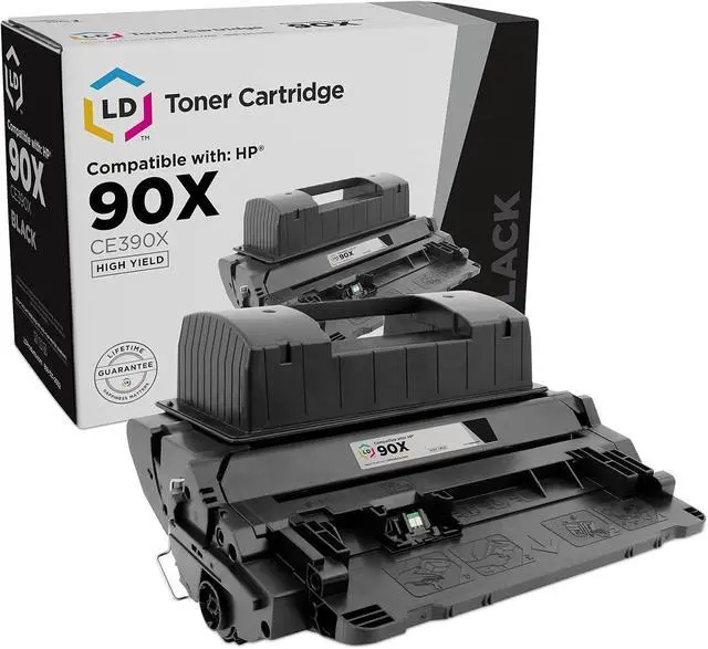 Main image of LD Products Compatible Toner Cartridge Replacement for HP 90X High Yield (Black, 1-Pack) for Use in Laserjet Enterprise 600 M602dn, 600 M602n, 600 M602x, 600 M603dn, M603n, M603xh, M4555f, M4555fskm