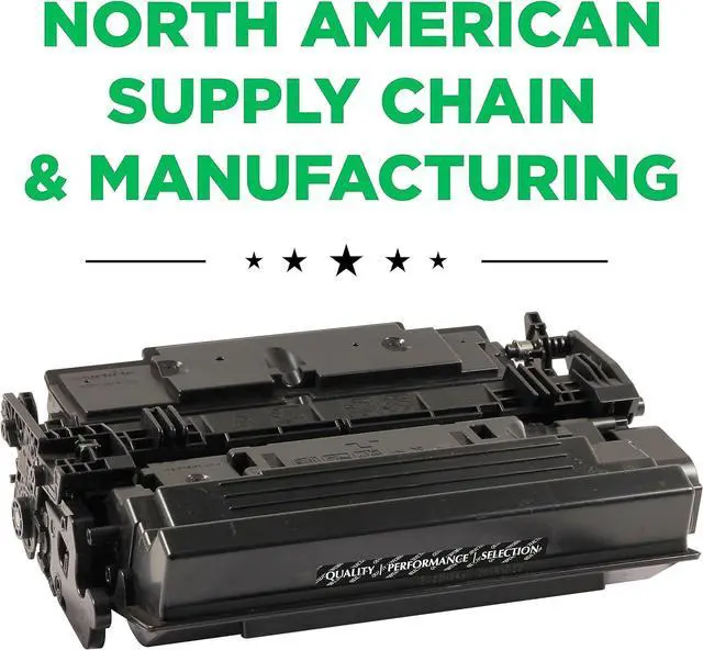 Alt view image 2 of 6 - Clover Remanufactured Toner Cartridge Replacement for HP CF287X (HP 87X) | Black | High Yield