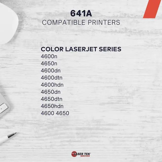 Alt view image 2 of 5 - Laser Tek Services Compatible Toner Cartridge Replacement for HP 641A C9722A Works with HP Color Laserjet 4600 4600DN 4600DTN 4600N Printers (Yellow, 1 Pack) - 8,000 Pages
