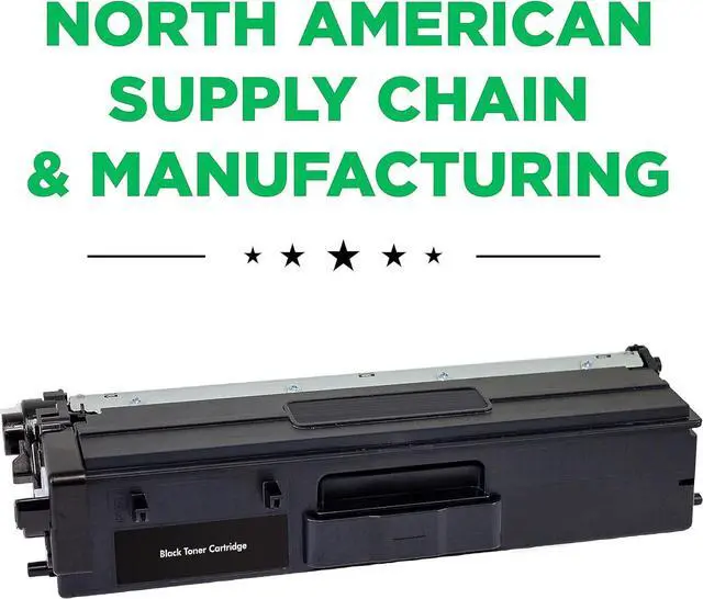 Alt view image 2 of 6 - Clover Remanufactured Toner Cartridge Replacement for Brother TN433BK | Black | High Yield