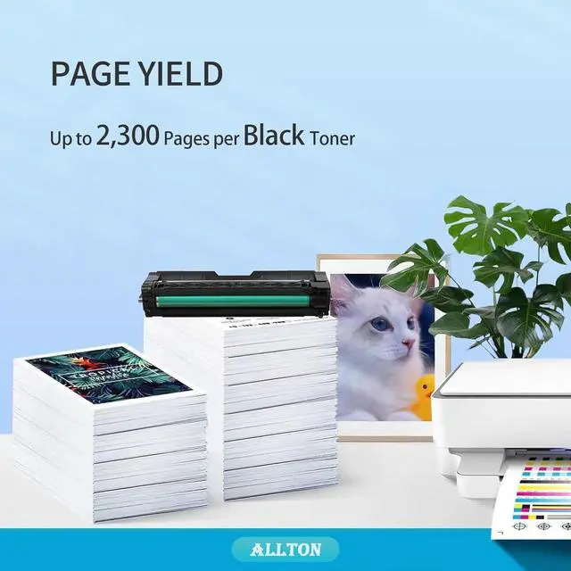 Alt view image 4 of 6 - C125 P & C125 MF 434060 Black Toner Cartridge Compatible Ricoh C125 Black Cartridge Replacement for Ricoh C125 P & C125MF Printers (1-Pack)