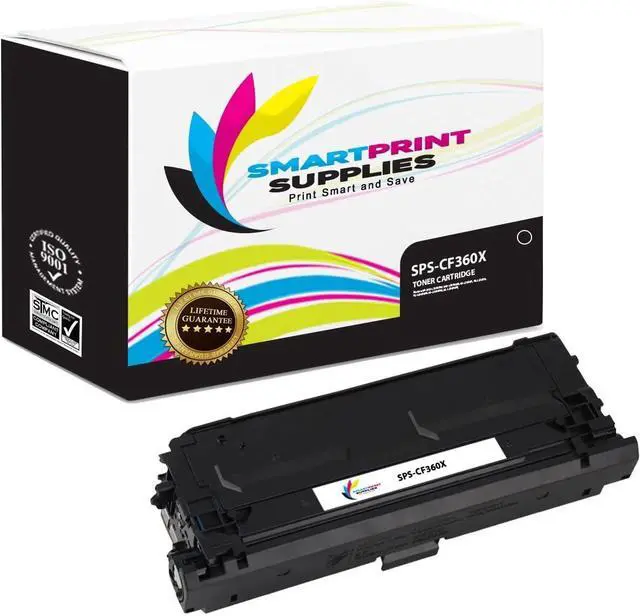 Main image of Compatible 508X CF360X Black High Yield Toner Cartridge Replacement for HP Laserjet Enterprise M552 M553 MFP M577 Printers (12,500 Pages)