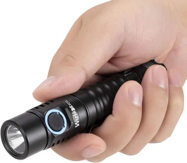 Alt view image 7 of 7 - Wurkkos FC11 EDC LED Flashlights Rechargeable 90CRI Max 1300Lumen Small Powerful Flashlight, IP67 Waterproof Torch, Magnetic Tailcap, Great for Garden Dog Walking Emergency(4000K)