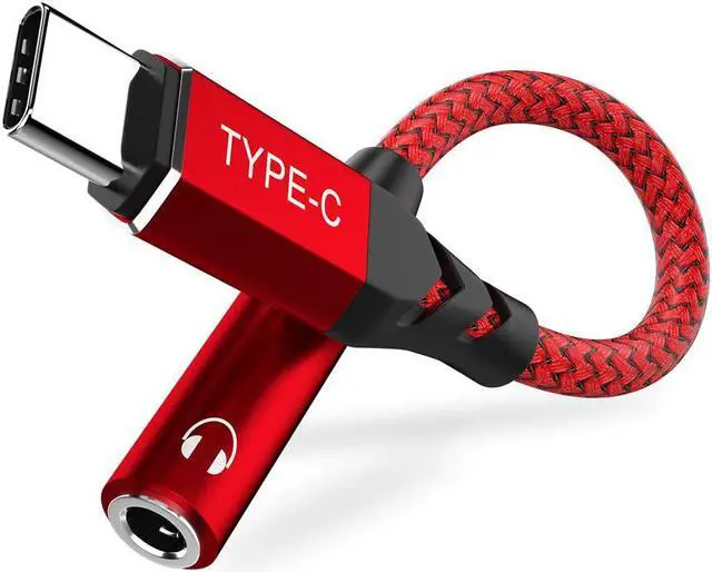 APETOO USB C to Aux Audio Dongle Cable 